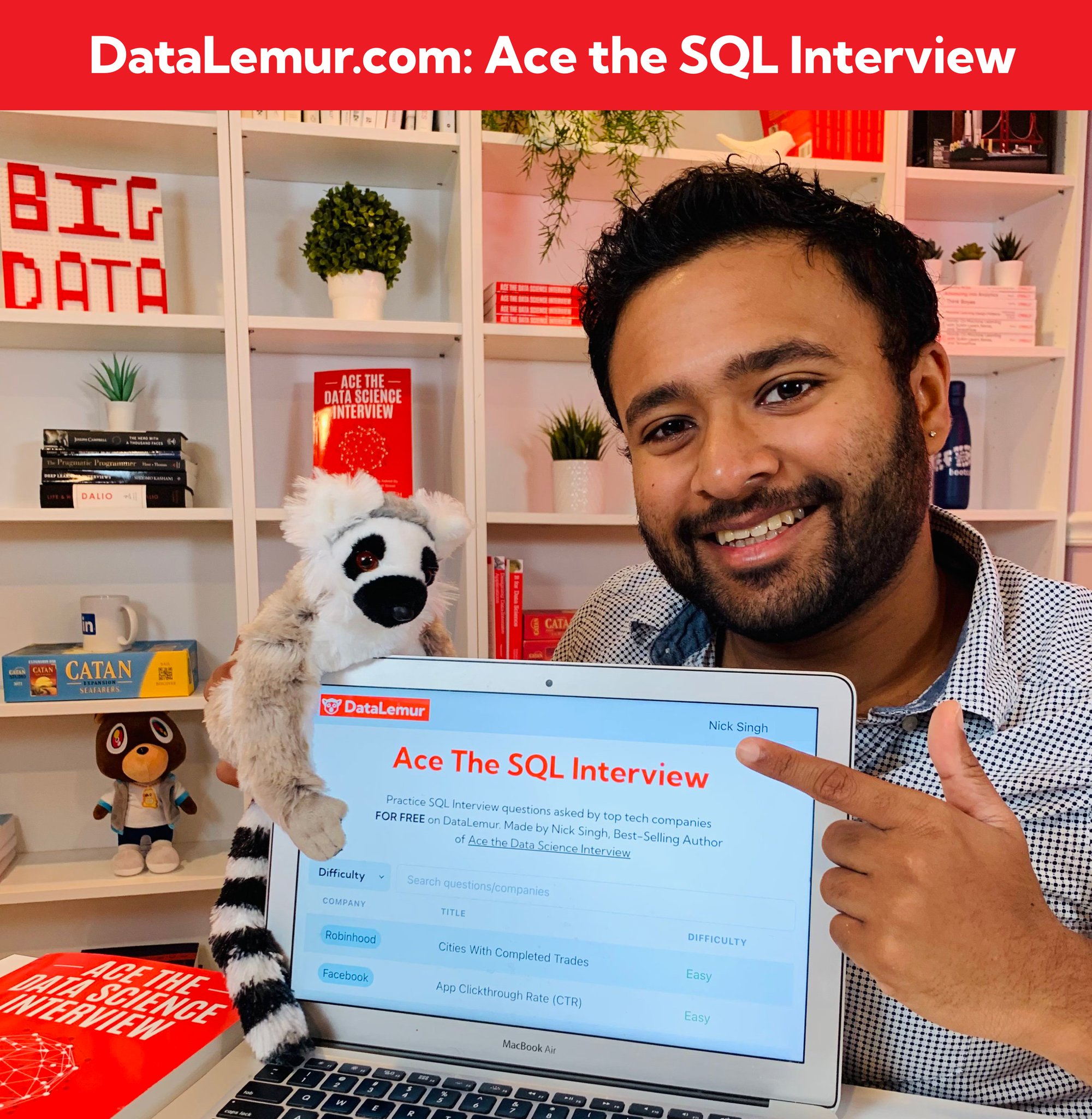 Nick singh the data science guy on twitter datalemur is live 