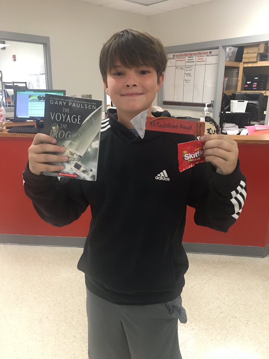 SCmiddlehigh_mc's tweet photo. We had our first student of the year to find the Redskins Read Arrow! https://t.co/UZc1cOFJnn