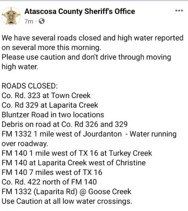 COPGOV's tweet photo. 🚨 please make sure to take precaution and stay safe out on the road🚨 https://t.co/BH1m2h0Rzy