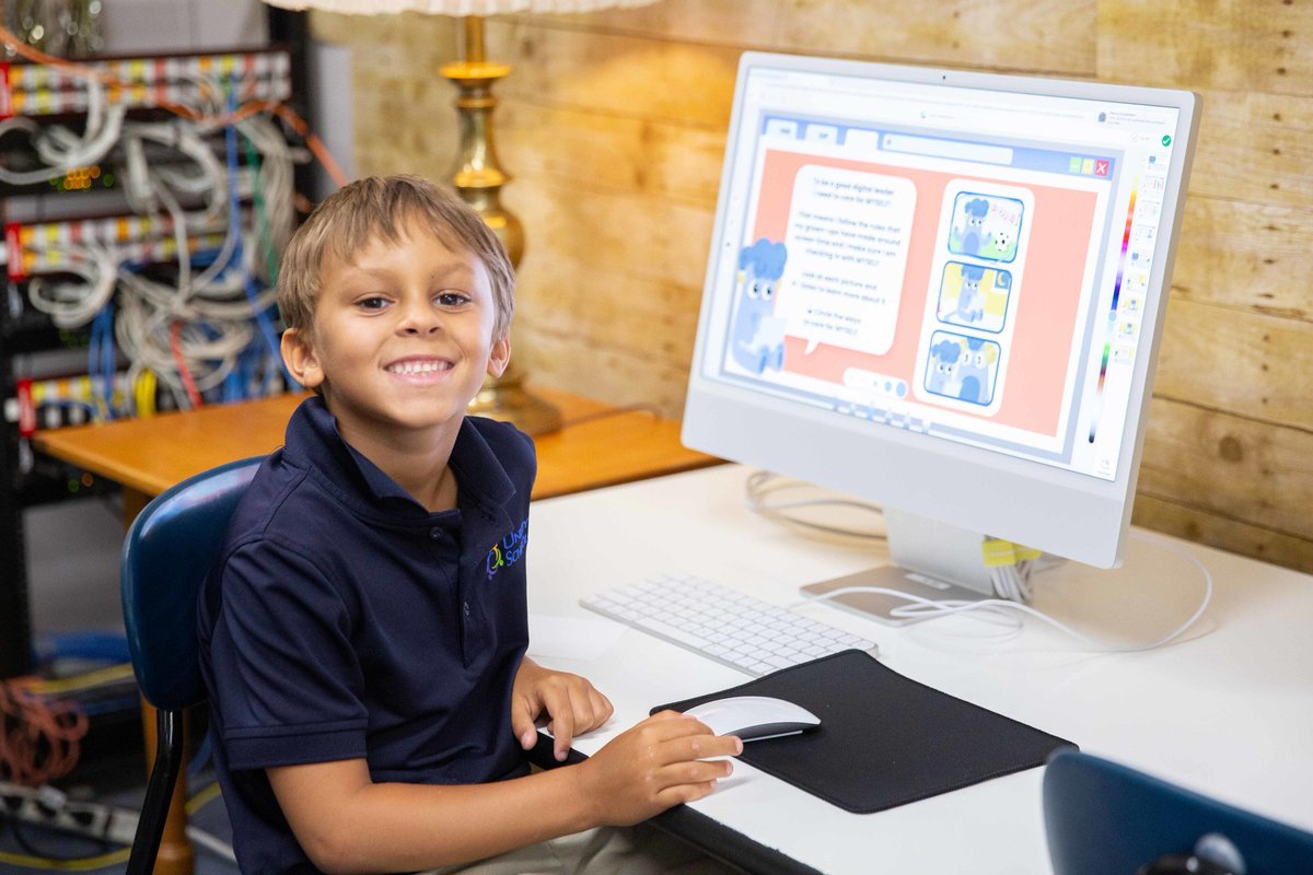 UnityDelray's tweet photo. Technology class always keeps the kids smiling.
#Technology #IDEACenter #Elementary #UnitySchool #PrivateSchool #DelrayBeach https://t.co/0d5cxMxnWA