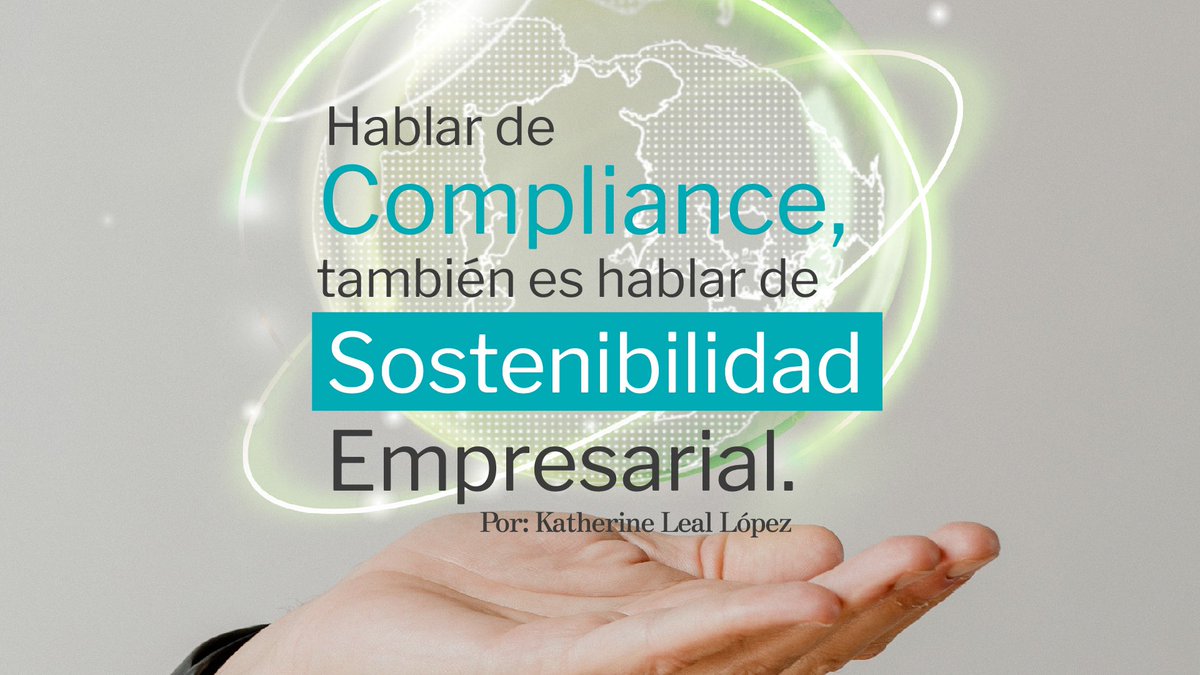 _TopCompliance's tweet photo. El tema de Sostenibilidad Empresarial ha ido aumentando su importancia, aún y cuando ya no es un tema novedoso, ya que se realizan inversiones sustentables evaluadas por tres pilares.
https://t.co/86WkjXVzsD
#RevistaTopCompliance #2aedicion #TopCompliance #Compliance https://t.co/N6w9apdLkW