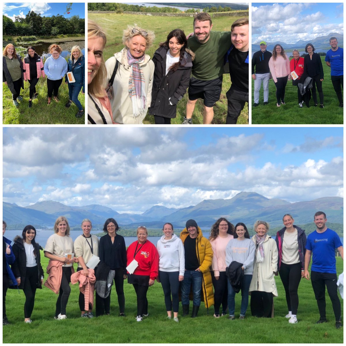 #valueswalk #beautifulsurroundings #teamworking <a href="/Ardochscotland/">Ardoch Loch Lomond</a>