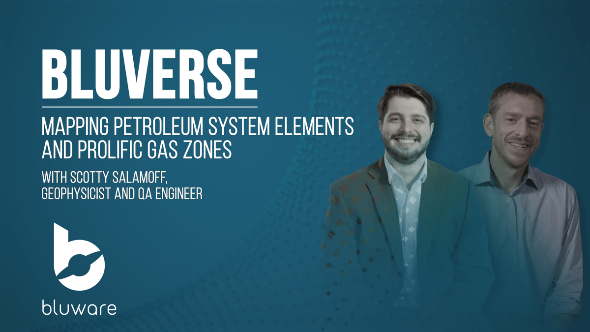 BluwareCorp's tweet photo. Mapping #petroleum systems is a critical stage of hydrocarbon #exploration. #Geoscientists are using #deeplearning in exploration workflows. @Geo_Raccoon, #Bluverse host discusses a #usecase in the Scarborough Field w/ #Bluware's Scotty Salamoff. https://t.co/TrIDLj8RXM https://t.co/i1uLN77Wps