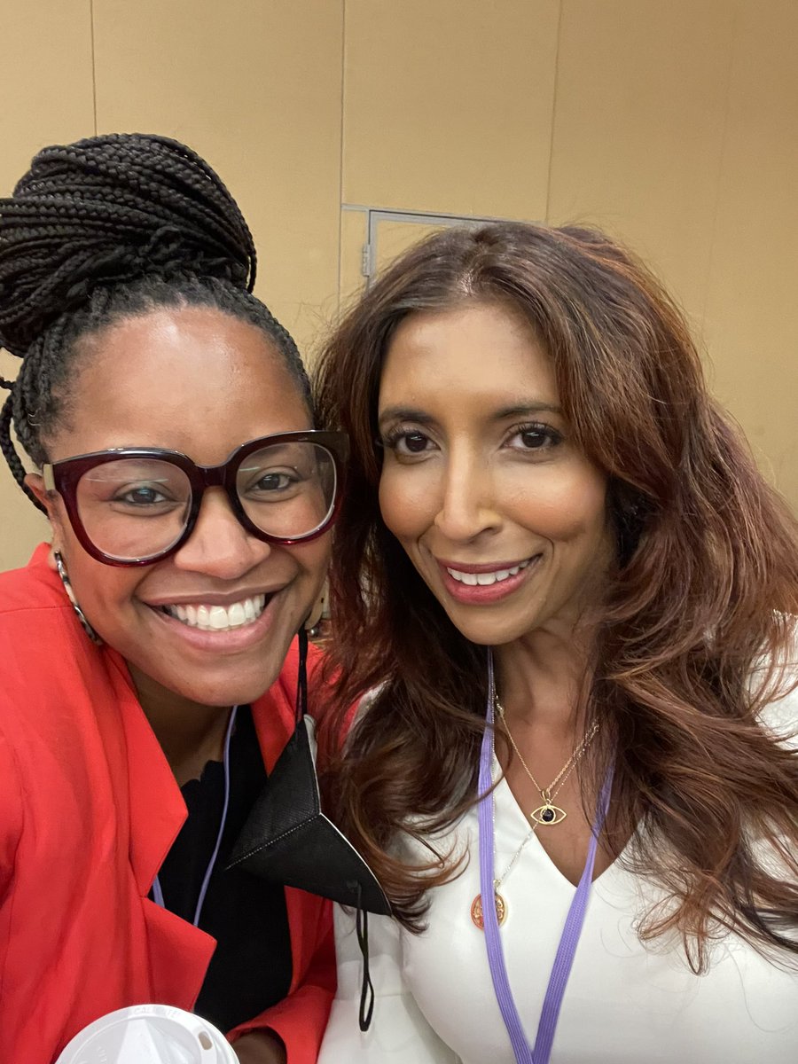 ShereenEsq's tweet photo. Rounding out a wonderful @NACCchildlaw #NACC2022 conference focused on #family and #RacialJustice are our friends from #FIJW-talking about collaborative advocacy &amp; professional interrupters. What’s your warrior name? https://t.co/UtzJpD1FmE