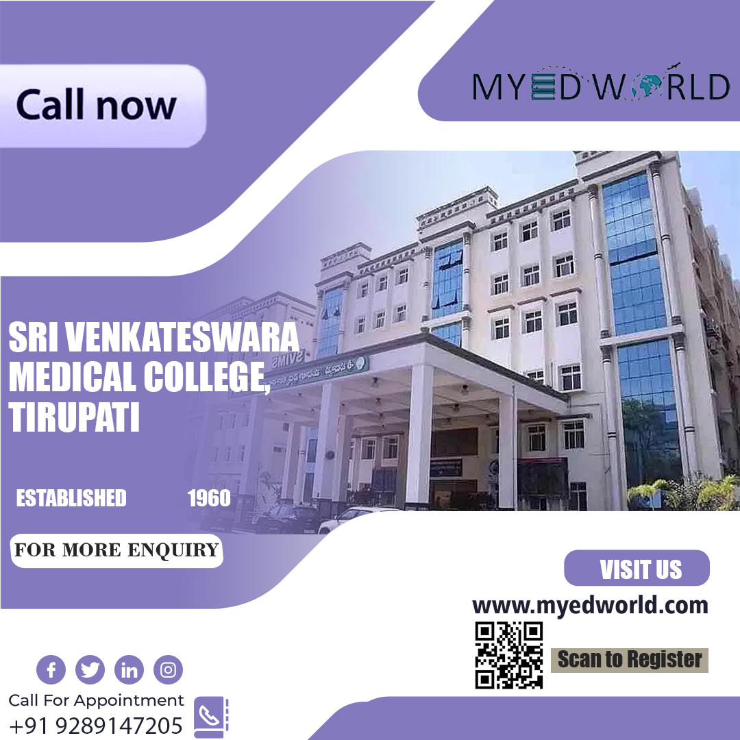 Myedworld_pvt's tweet photo. Sri Venkateswara Medical College, Tirupati 2022-2023, Admission, Course, Fee, Cutoff, Counselling, Intake & More!
visit us : https://t.co/TKvnrtJRyX
#svmc #neetug2022 #mbbs #medical #cuet #college #university https://t.co/gBYhNFHFZb