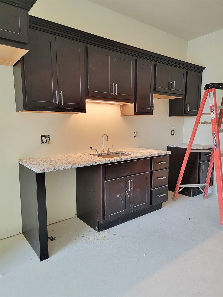 OldhamReserveSL's tweet photo. Which kitchen layout do you prefer?  Loving all the options!  We're getting closer to opening our doors and can't wait to show off the finishes.  

Call us today to get on our waiting list: https://t.co/uGdPadVhPo 

#seniorliving #independentlivinginoldhamcounty #pardonthedust https://t.co/vBCHpWjjbu