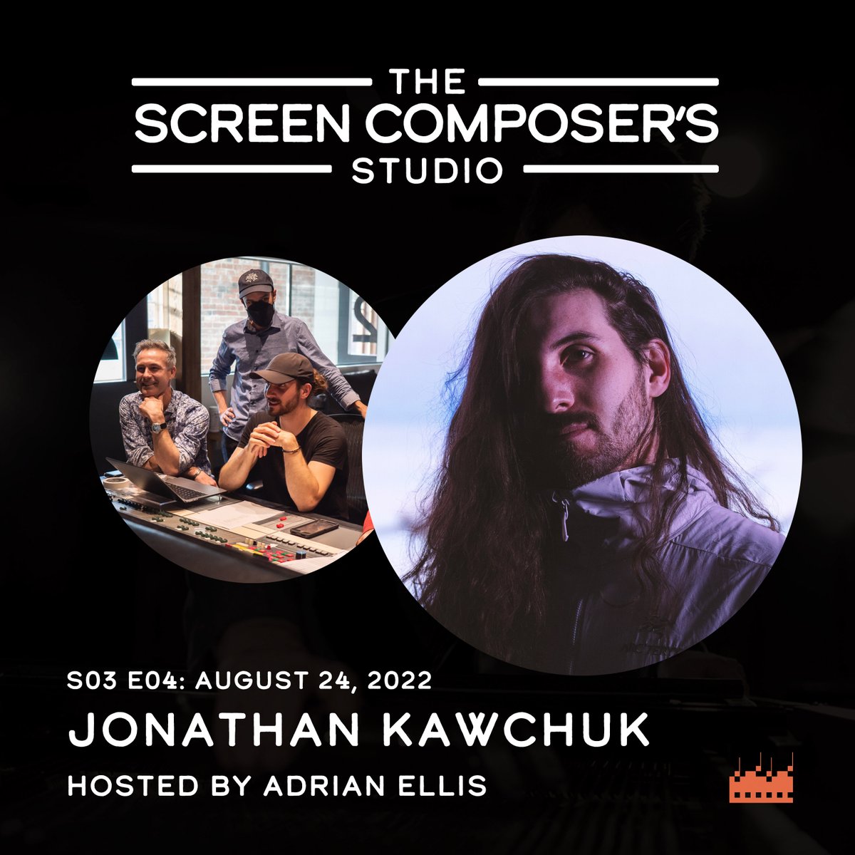 In this week's Screen Composer's Studio podcast,  <a href="/Adrian_Ellis/">Adrian_Ellis</a> speaks with the incredible, Alberta-born composer, <a href="/jonathankawchuk/">Jonathan Kawchuk</a>. 

Available at screencomposers.ca/studio/jonatha… or wherever you get your podcasts.

#TheScreenComposersStudio #TSCS #ScreenComposers #Music #Score #Podcast