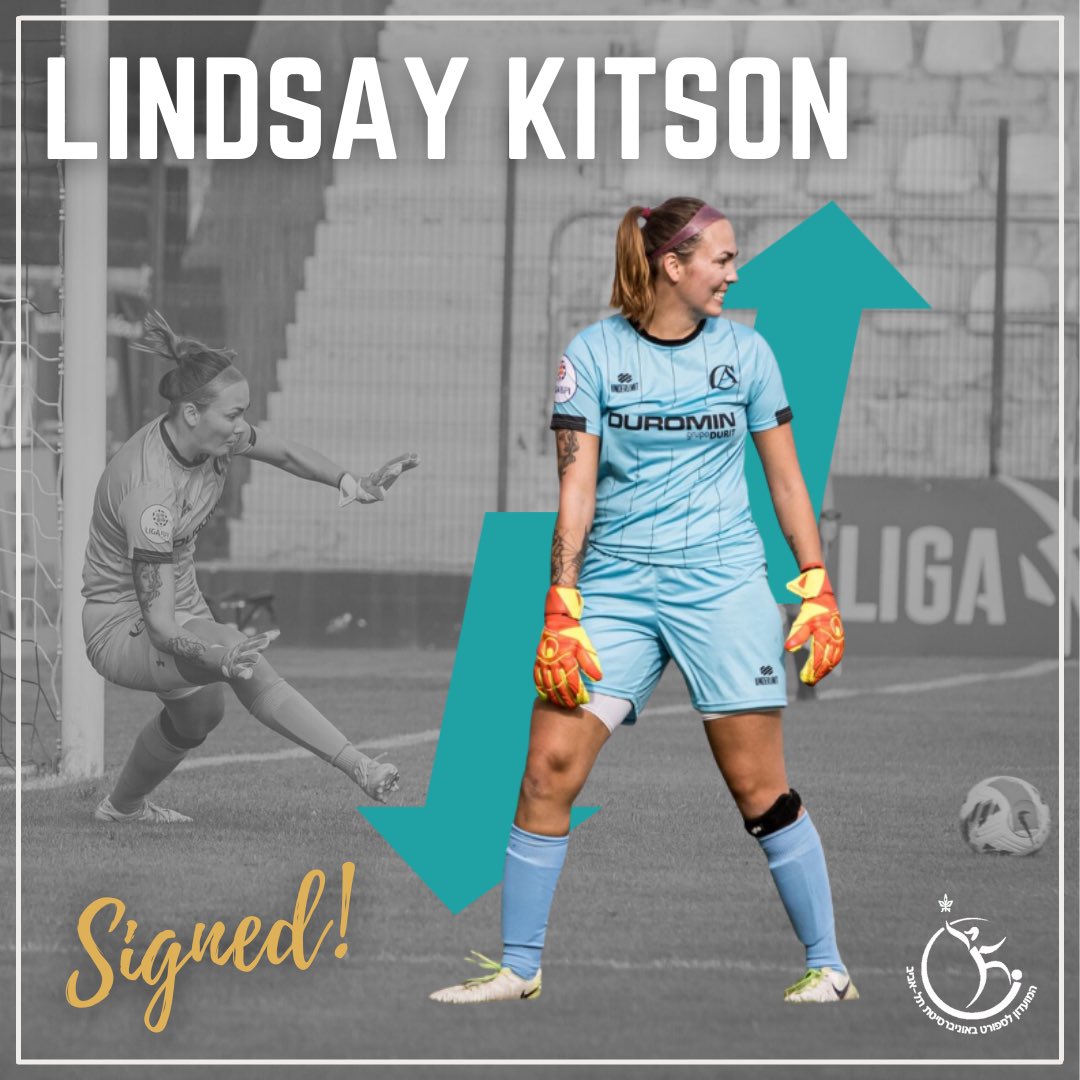 shiftathletes's tweet photo. Lindsay Kitson is on the move! After a strong first pro season in Portugal, Shift Athlete’s inaugural signing is on her way to Israel. The Canadian GK has signed with @AsaTelAviv_WFC for the 2022/23 Ligat Nashim season.

Thanks to @SMSisu for the cooperation on this one 🤝 https://t.co/FEiwU2NRpK