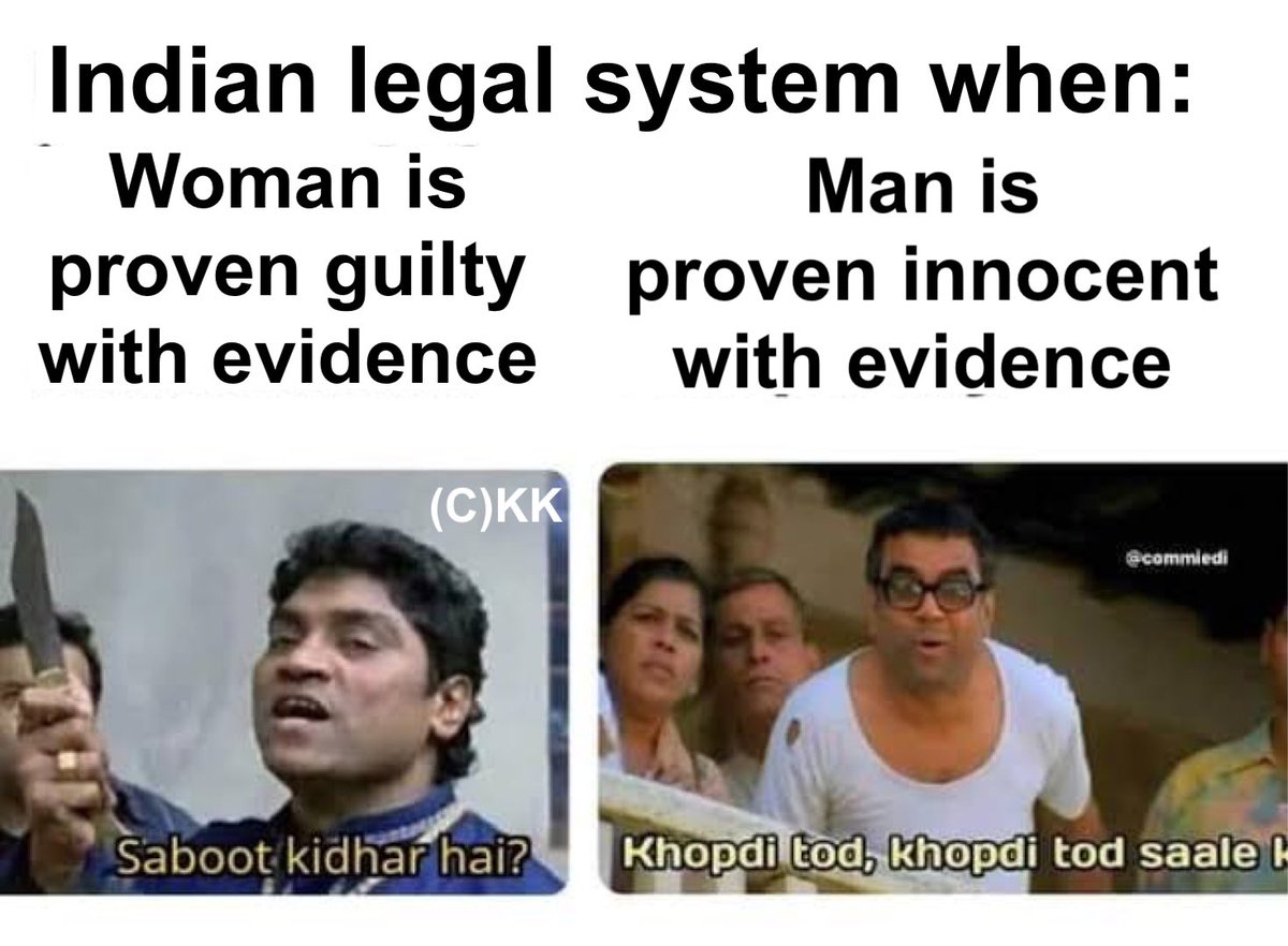 Try2StopME's tweet photo. Hypocrisy of Indian legal system.
#Right2SelfDefence
#NoidaWoman
#BhavyaRoy https://t.co/Hm3BR8jCvK