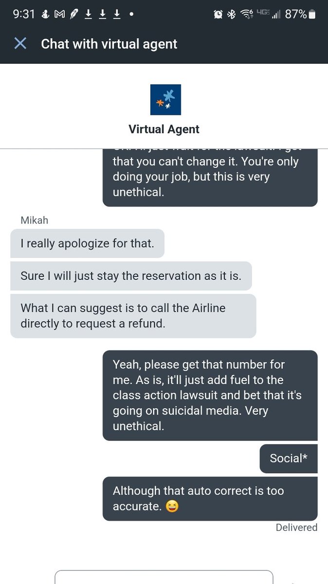 levs08's tweet photo. @AlaskaAir @travelocity @Disney Canceling my return flight and forcing me to cancel my trip to Disneyland is hard enough, but to then refuse to refund my airfare out. That is just too much. https://t.co/dwSn2lS1b1