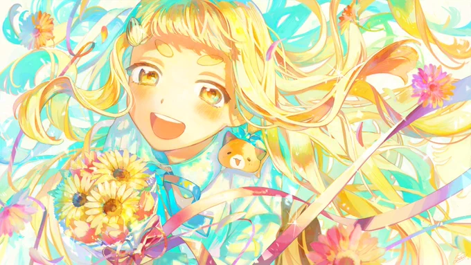 先程の町田さんのライブ振り返り配信でキービジュイラストについてご紹介いただきました…!イラストのこだわり点など、沢山ご紹介いただきありがとうございます…!とても楽しく描かせていただきました#町田ちま3Dライブ #描いてみまちた 