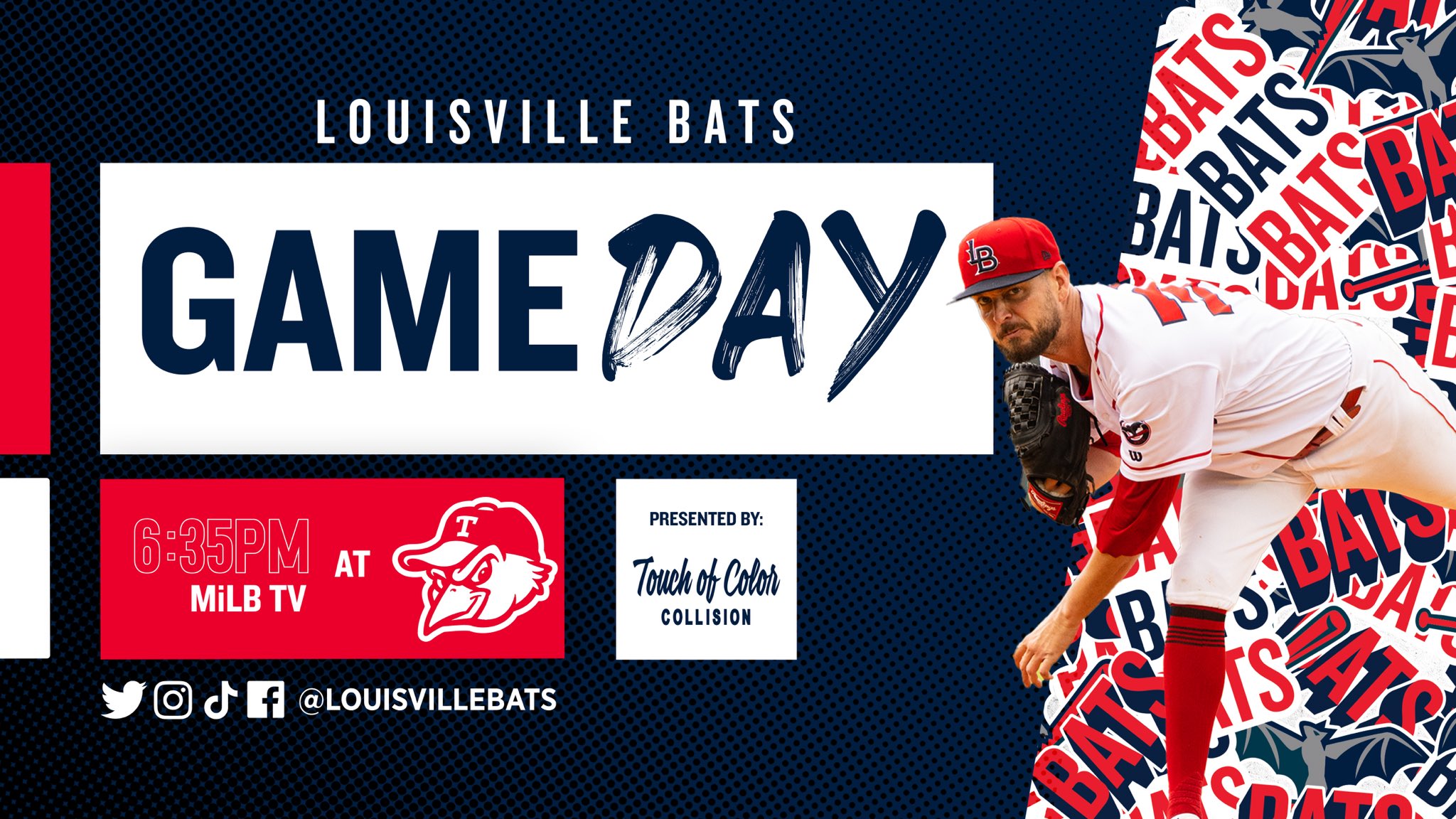 Louisville Bats on Twitter "Back at it tonight 👊 GoBatsGo🦇 x