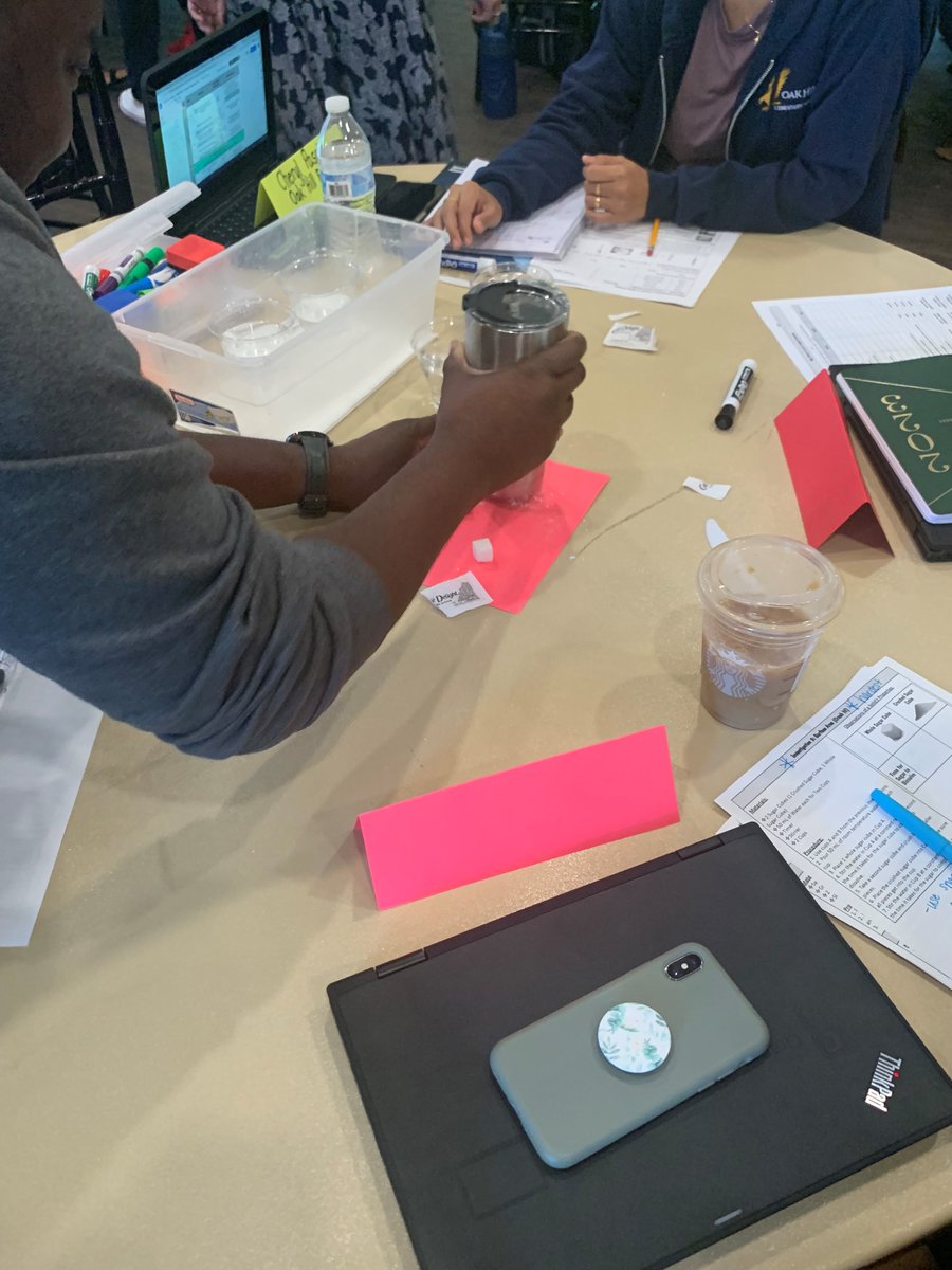 RobBixler_OCPS's tweet photo. Exciting to see @OCPSnews teachers back today at ES Science IMPACT.  The collaboration and discussion was fantastic.  These teachers are taking time to be "students", so they can help their students understand upcoming labs and activities.  Well done! #ImpactCDL https://t.co/r2tmDYItuq