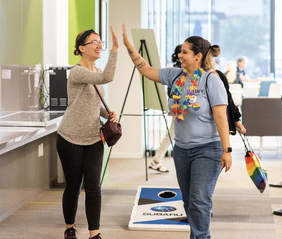 The LGBTQr Code tweet media