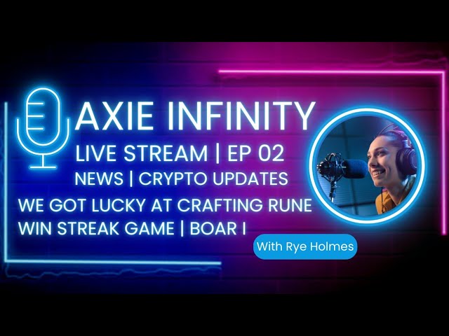 holmes_rye's tweet photo. GM! I got lucky again on my live stream earlier. Reckless Hunter!!! Sharing my #AxieCreator content on:

- @AxieInfinity and Crypto News
- Crafting Runes &amp; Charms
- We've played Origins and reached our target BOAR I w/a winstreak!!!

All in this vid 👇
https://t.co/yGMJcGuekF https://t.co/jAvQdWDS6n