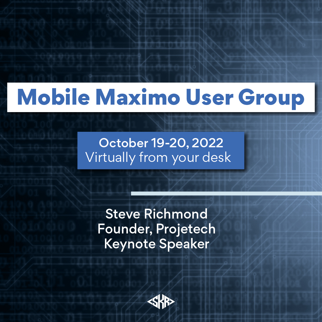 stevekrich's tweet photo. The Mobile Maximo Users Group Meeting has been moved to October 19-20, 2022.
A panel of professionals will explain how they've leveraged the latest #mobile technologies and ideas to disrupt their industries at the #MMUG meeting.
Register here.
https://t.co/oOfVmyGoMD https://t.co/OALQ7OR199
