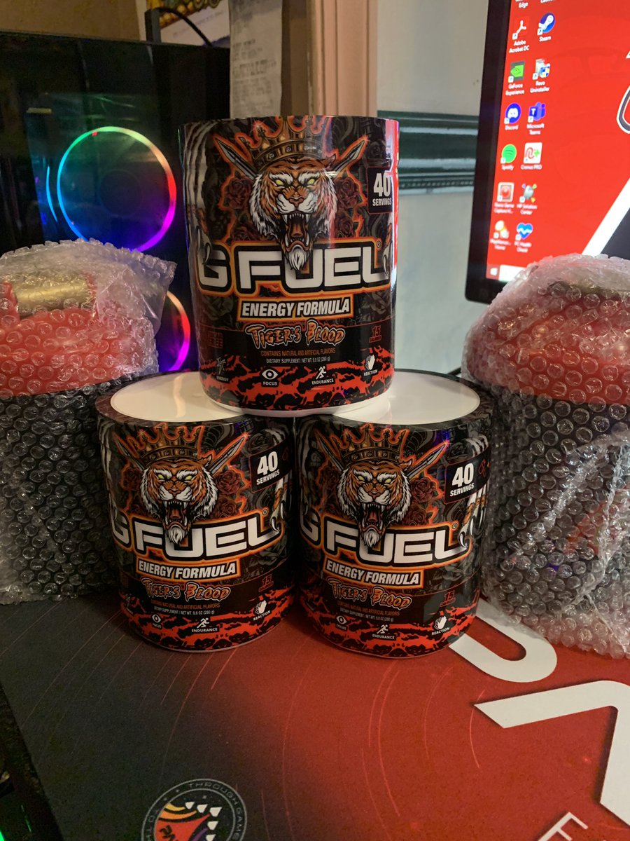 TC_Keating's tweet photo. New #GFUEL flavor review is live on my channel! To help celebrate the new flavor launch we will be hosting a giveaway, more details shortly!

Video Review: https://t.co/jtUt29LI0u https://t.co/zZcKE7IGHk