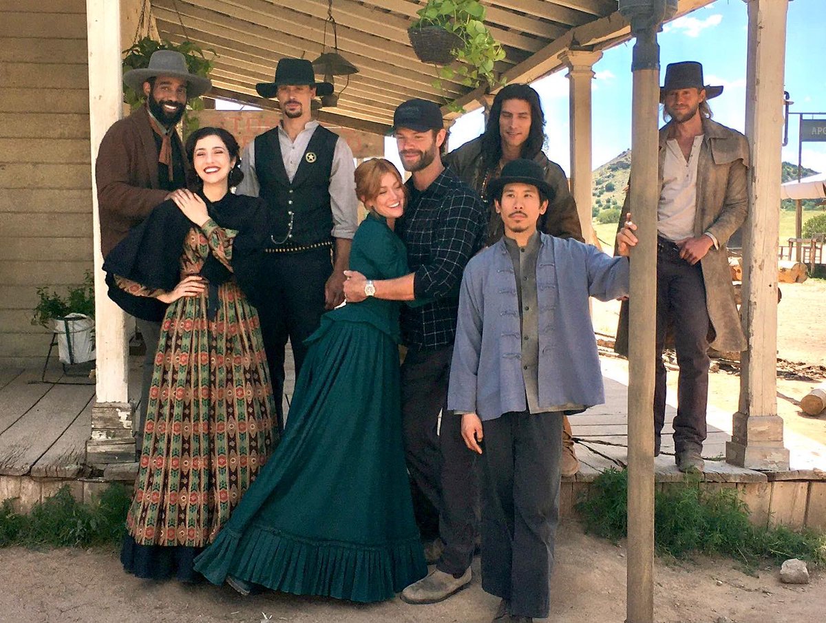 Kat_McNamara's tweet photo. #WIndyWednesday - Shenaniventures, snuggles, sunsets, Polaroids, and Padalecki’s… we’re making a western folks - can’t wait to share it with y’all! 🧡🌾
#WIndy #walkerindependence @thecw @cbstvstudios @CWWalkerIND #AbbyWalker #WalkerLegacy https://t.co/iTUoCLOK43