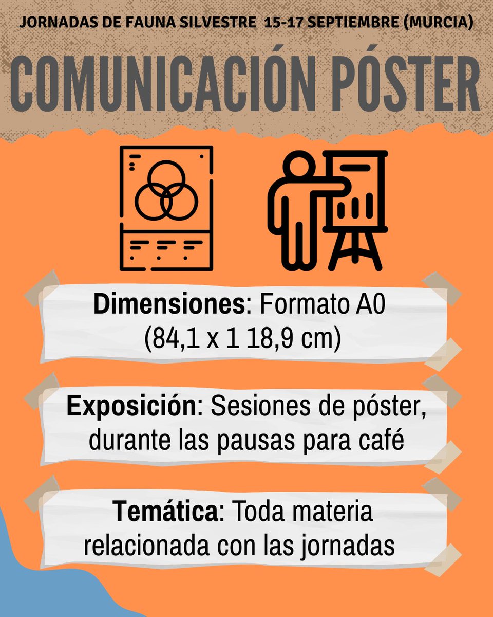 JFSMurcia's tweet photo. 📢INFORMACIÓN COMUNICACIONES PÓSTER📢 https://t.co/oRLsK9STFt