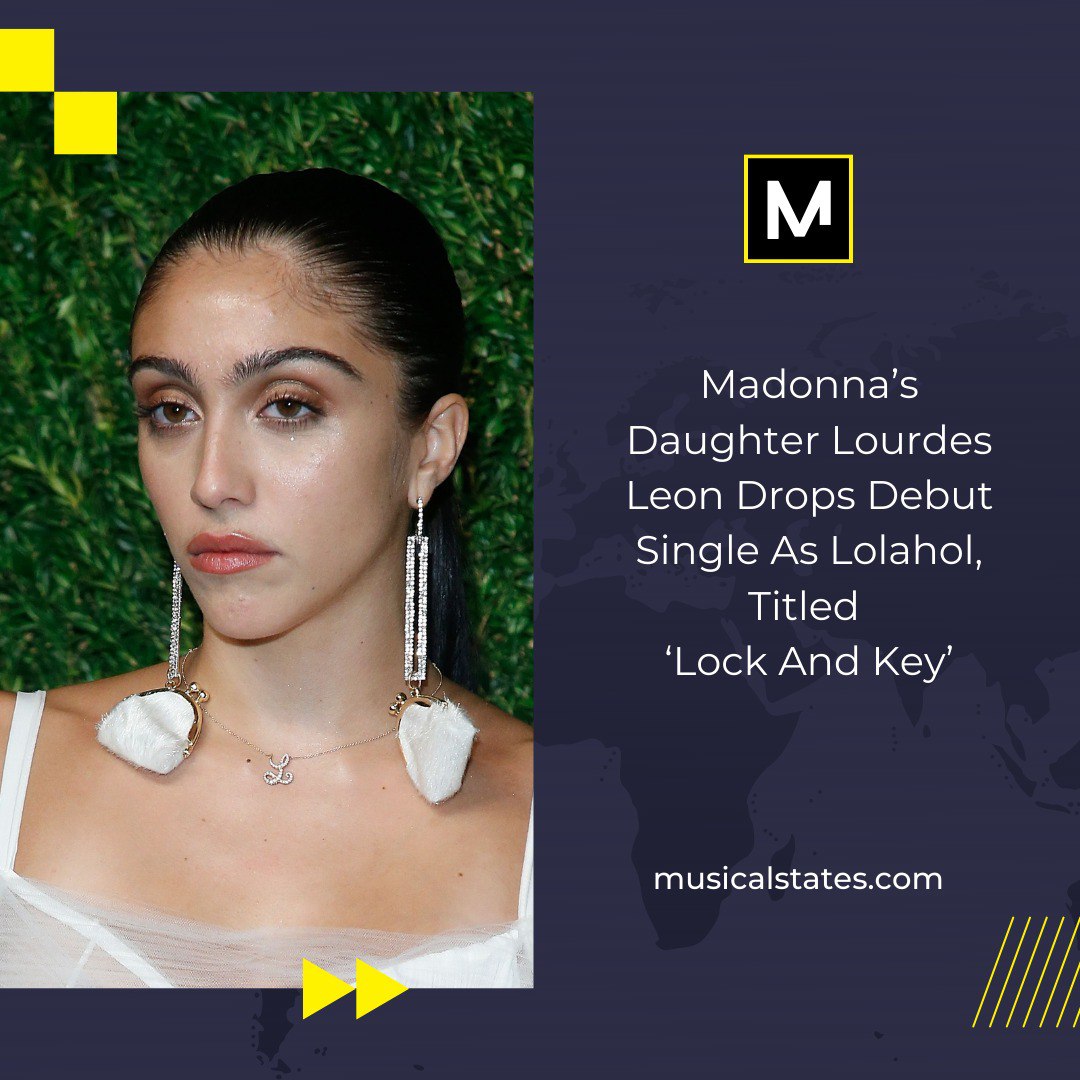 MusicalStatesHQ's tweet photo. Madonna’s daughter Lourdes Leon is entering the family business with her debut single, “Lock and Key,” under the moniker, Lolahol.
.
.
#modanna #daughter #leon #moniker #single #lolahol #key #musicalstates #hollywood #billboard #trending #viralpost #music #band #usa #msmagz https://t.co/Pl0Lzm2Vbx