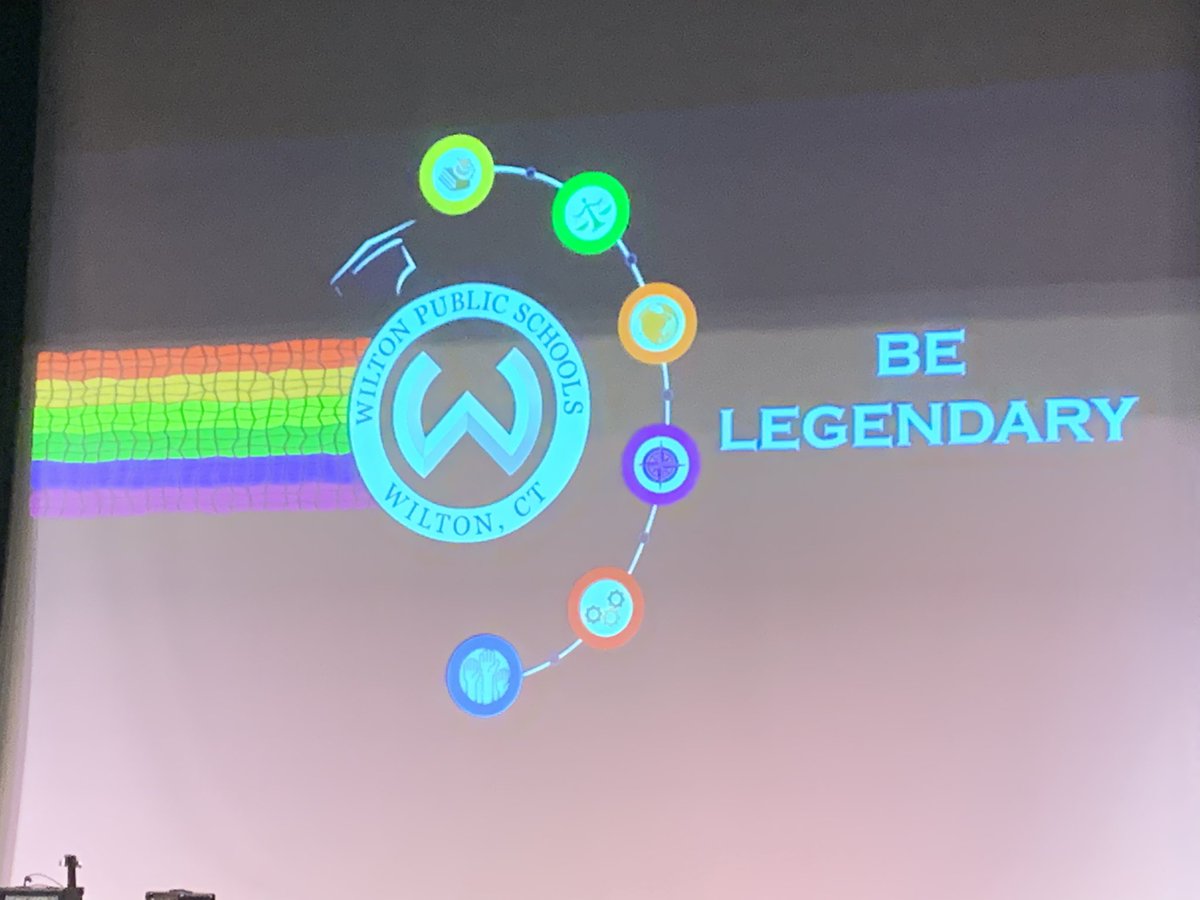 Wilton Public Schools Convocation: People don’t come here for a job; they come for a career. Be legendary. @DrKevinJSmith95 states: I believe in you. I trust you. So does the BOE. (And he genuinely means it!)
#wiltonwayct