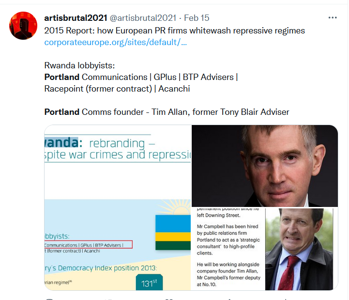 artisbrutal2021's tweet photo. worked for  Westminster Strategy; and George Eustice and Charlotte Leslie - both of whom were at Portland – not to mention, of course, our prime minister. 

#SeaContainers

https://t.co/QJuVMQqMGt https://t.co/ARrtPwaOv9