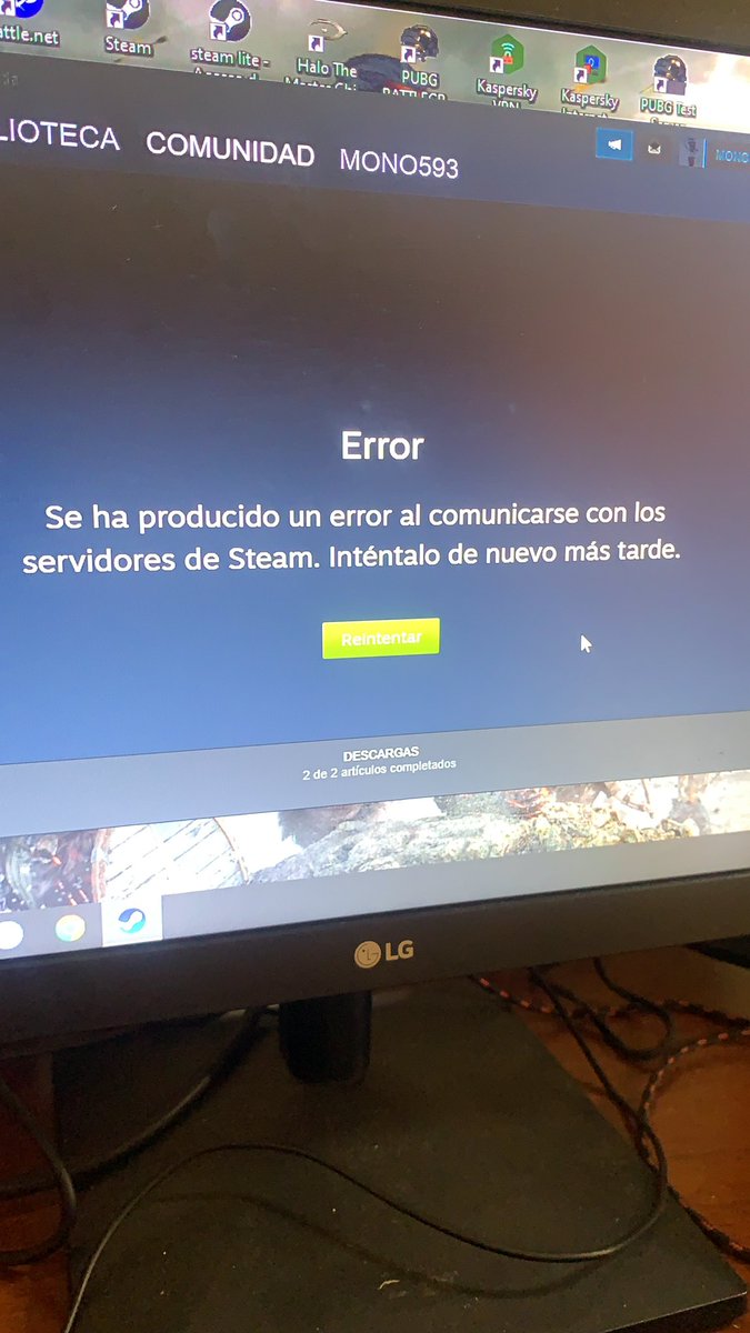 Monoman__'s tweet photo. @Steam no puedo iniciar sesión me sale error de autentificación https://t.co/IcZnCmfFsv