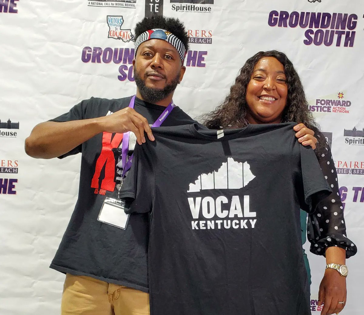 Seasoned4u's tweet photo. #Day3 at #GroundingTheSouth and we are ready to keep this work moving with #ForwardJustice. So many amazing people ❤️ We will #KeepGoing! https://t.co/w1IENLgC2v