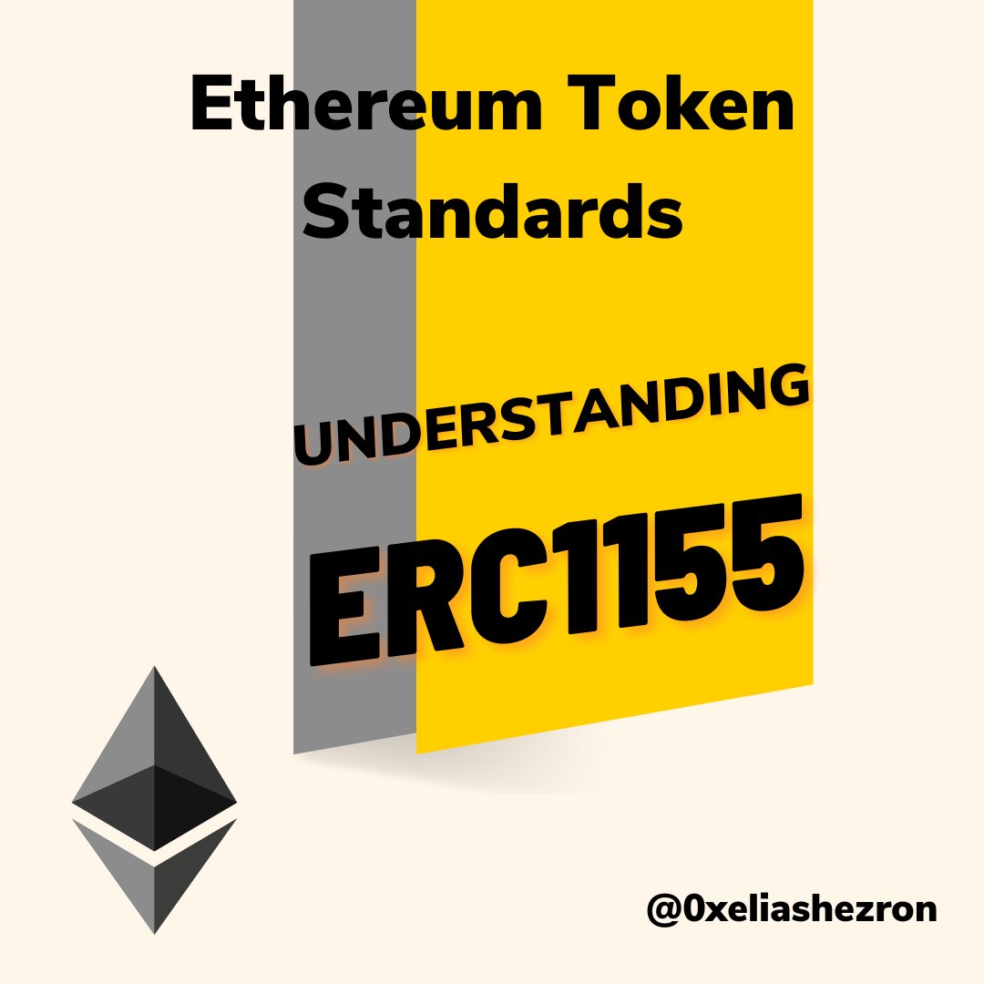 0xeliashezron's tweet photo. The ERC1155 is the Multi-Token Standard. What is meant by the MultiToken Standard? let's explore @ethereum and the @OpenZeppelin ERC1155 contracts to find out more 🧵 https://t.co/jE72e1kwIg
