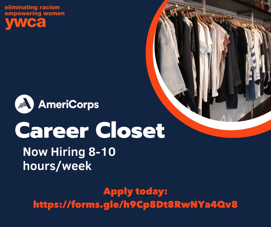 AmeriCorps is a service term that will provide a monthly stipend and an opportunity for a Segal Education Award! 
Apply today!
forms.gle/pRg3FWPavajZoW…
Email mwaltemath@ywcaadamscounty.org with questions.
