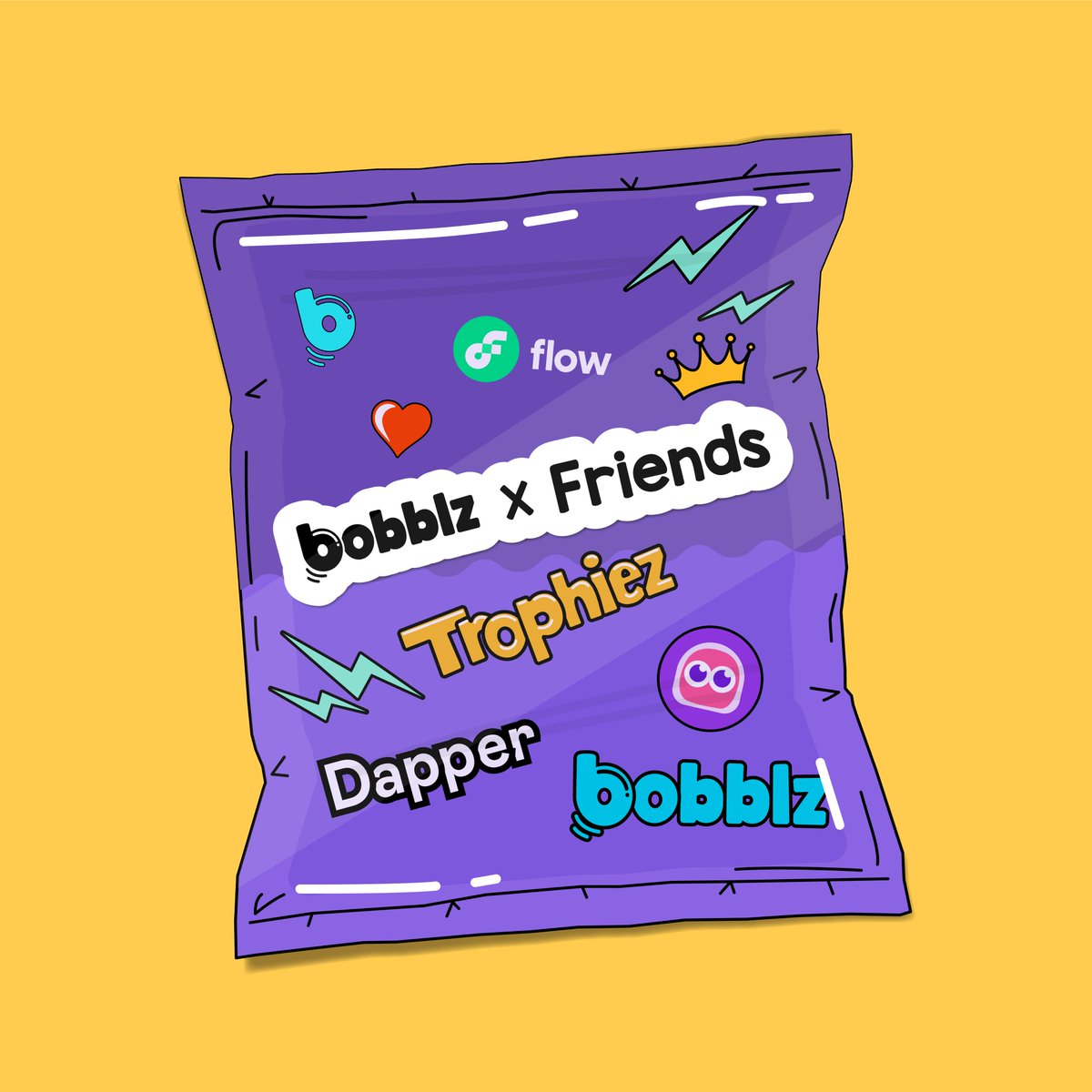 bobblznft's tweet photo. 🗓️September 7th

💕To show some love back to the @flow_blockchain   ecosystem, we've teamed up with some friends to bring you a free pack drop of 5 NFTs with IRL physicals:

Friends include:
@flunks_nft 
@The_Goobz_NFT 
@DriverzNFT 
@csnft_xyz 
...&amp; bobblz x trophiez

🧵Thread👇 https://t.co/chyRVy4M8T