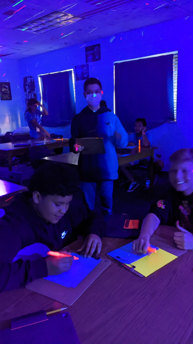MrUllrich's tweet image. Apex 8th grade had a great day reviewing scientific notation with some #GlowMath 🎉🪩 @DmsHawks1