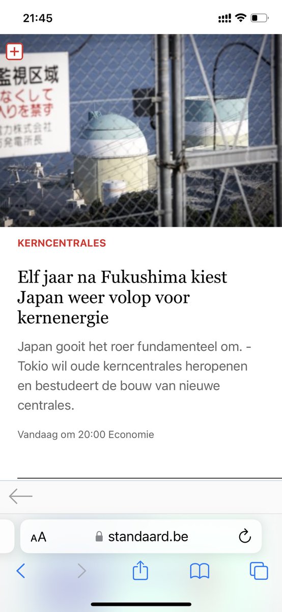 wduyck's tweet image. Zeg @TinneVdS, die 1000 Megawatt. Niet fossiel, niet Russisch, quasi CO2 vrij, goedkoop. Denk je niet dat het tijd wordt om eens na te denken of we die volgende maand echt gaan stilleggen? Je weet wel, voor de mensen en zo. Of halsstarriger dan zélfs de Japanners?