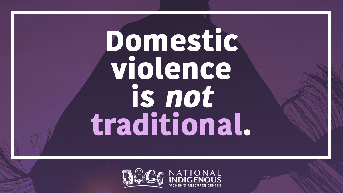 NIWRC and STTARS Indigenous Safe Housing Center <a href="/safehousing4all/">Indigenous Safe Housing Center</a> recognize October as Domestic Violence Awareness Month #DVAM22. 

Join us in lifting advocates and survivors as we #SpeakTruthtoDVAM that #WomenAreSacred and violence is not traditional.💜  bit.ly/3dIsz4w