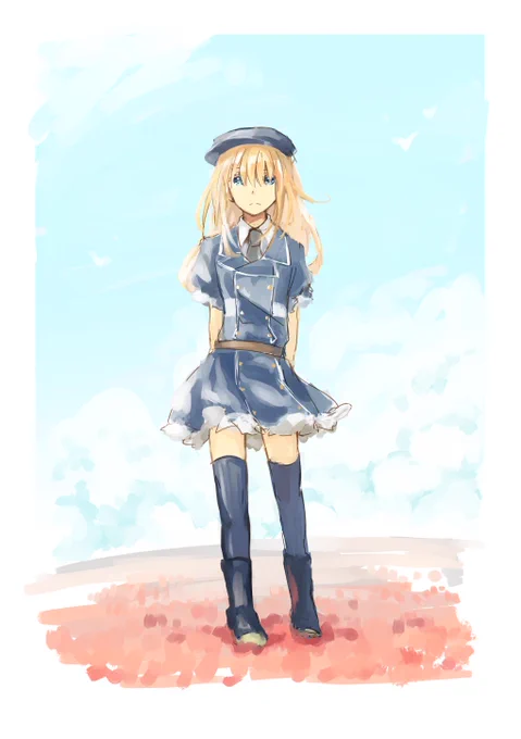 そこそこカラーイラストが描けてた頃のみだちゃん載せとこ 