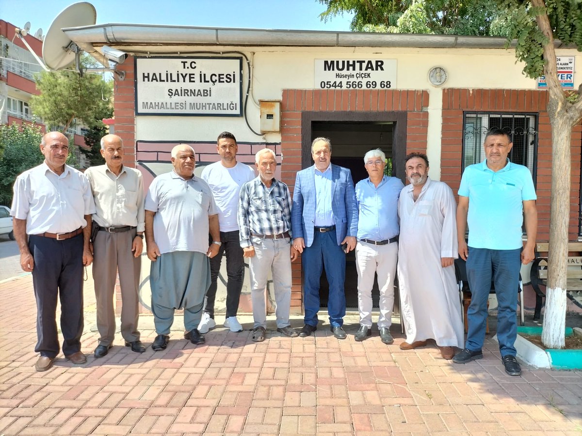 ŞAİR NABİ mahallesinin öz evladı milletvekilimiz HALİL ÖZCAN