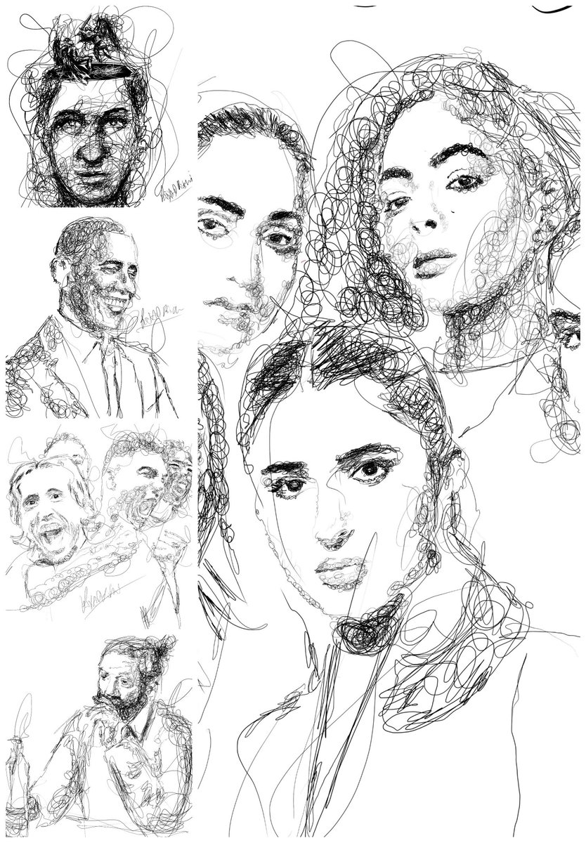 Offer 

If u collect any of those pieces 
I will draw u in my style 
and make portrait artwork for your chosen picture 
check the links in the next tweets