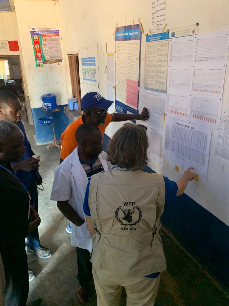 NNadazdin's tweet photo. In the Zone de sante 'Sante', Haut Katanga, staff show latest data indicating an increasing trend in acute malnutrition levels. We must support them! https://t.co/twMSyXPnQI