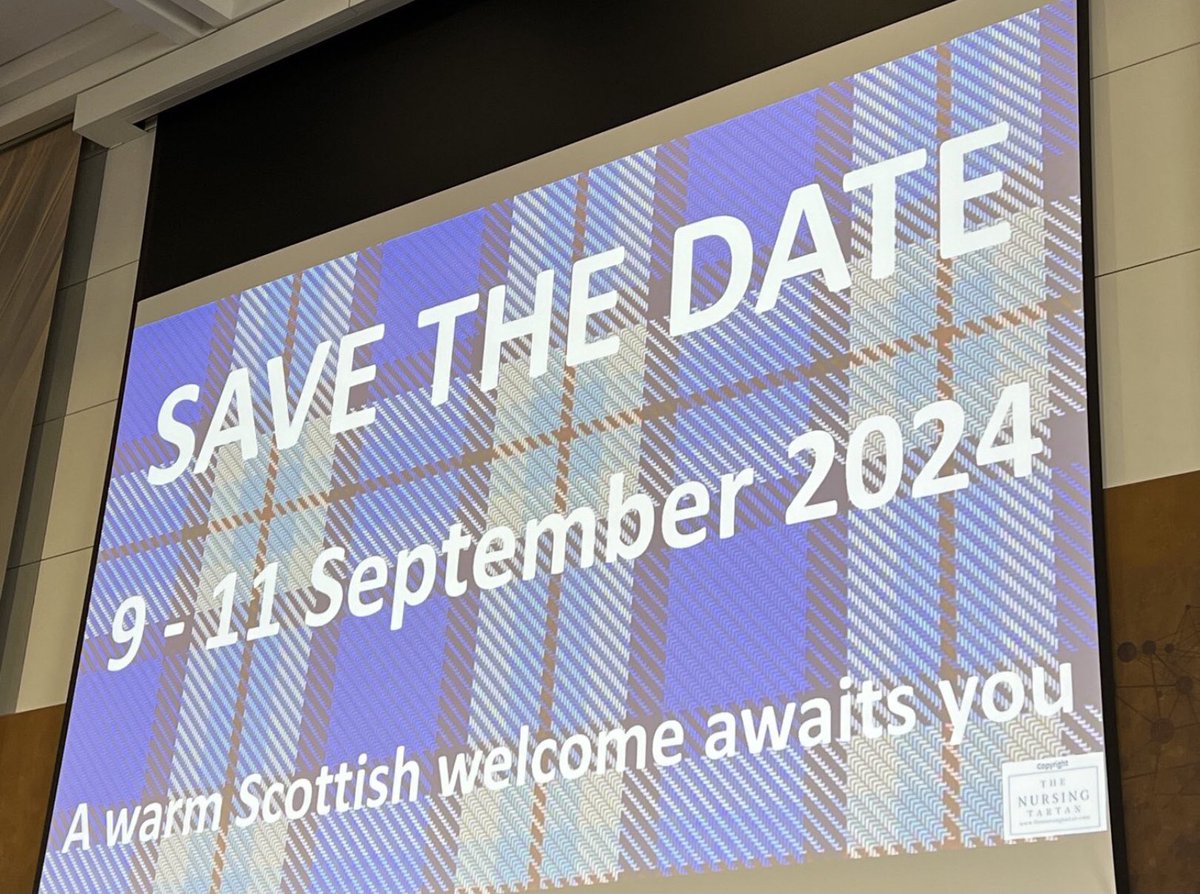 So excited to have the International Council NP/Advanced Nurse Practicioner conference to Aberdeen in 2024 @ICNurses @ICNGlobalAPN. Looking forward to welcoming you to Aberdeen in the NE of Scotland 🏴󠁧󠁢󠁳󠁣󠁴󠁿 @NHSGrampian @rgumscap @RGUNMandP @CarolanKathleen @NurseKindness