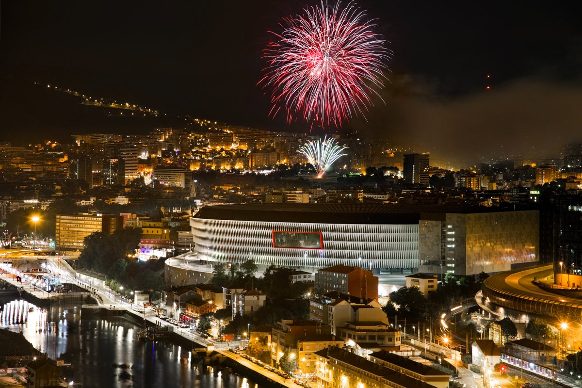 AthleticClub's tweet photo. 💥🎆 

Bihar arte, athleticzaleok! 😉

#AthleticClub 🦁 https://t.co/gY7y4ASGua