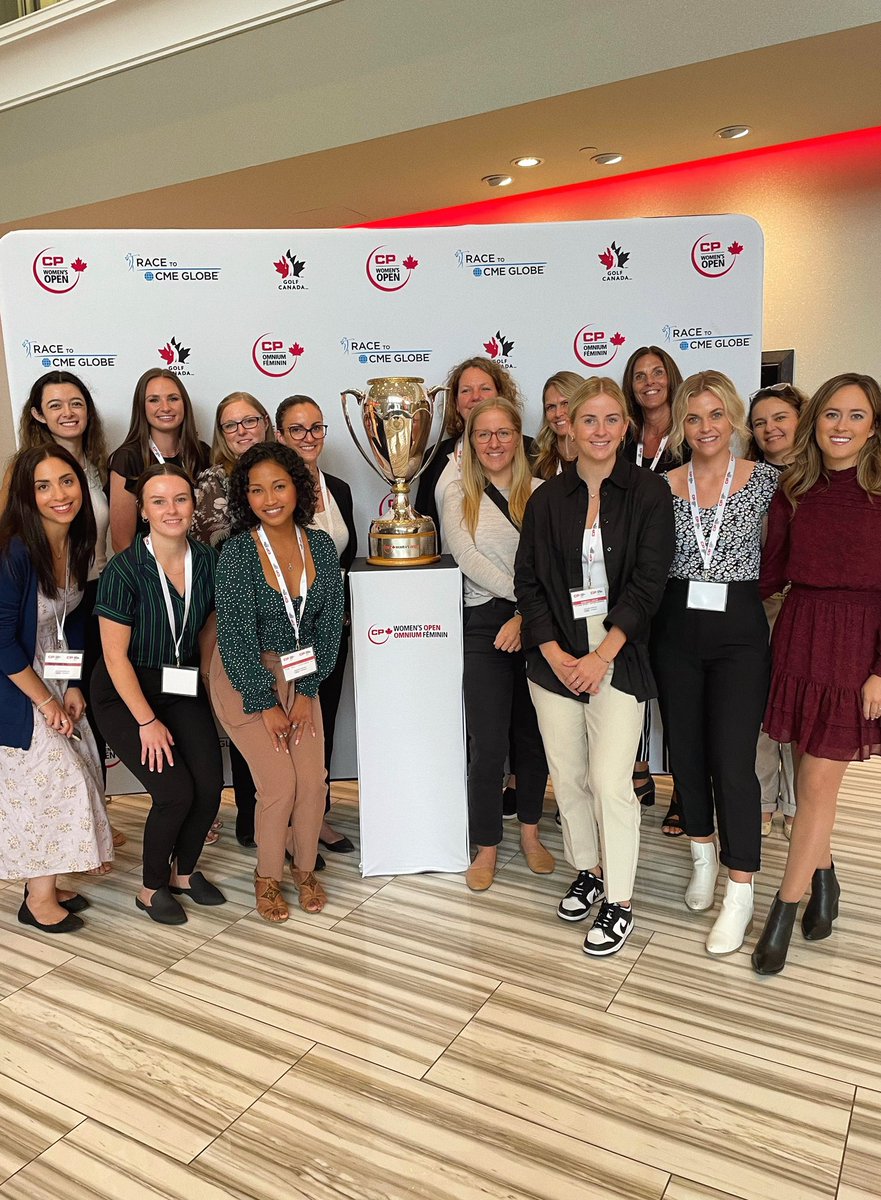 kenzscottie's tweet photo. OSEG ladies well represented at yesterday’s CP Women’s Leadership Summit.⚡️
@cpwomensopen | #CPWLS https://t.co/cYs54uCH4G