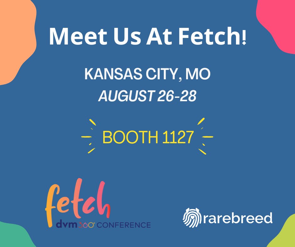 RarebreedVets's tweet image. We&apos;re packing our bags and heading to Kansas City! Stop by Booth #1127 to hear how we&apos;re building a strong community of hospitals that provides continuity of care for their clients and their pets. See you in KC!
 #rarebreedvets #fetch360 #fetchkc #fetch360 #dvm360