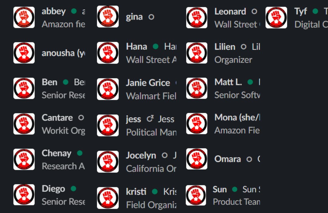 We’re still in our marathon week of bargaining. In solidarity &amp; hope of a fair contract, we’ve all changed our Slack profile pictures to our logo!