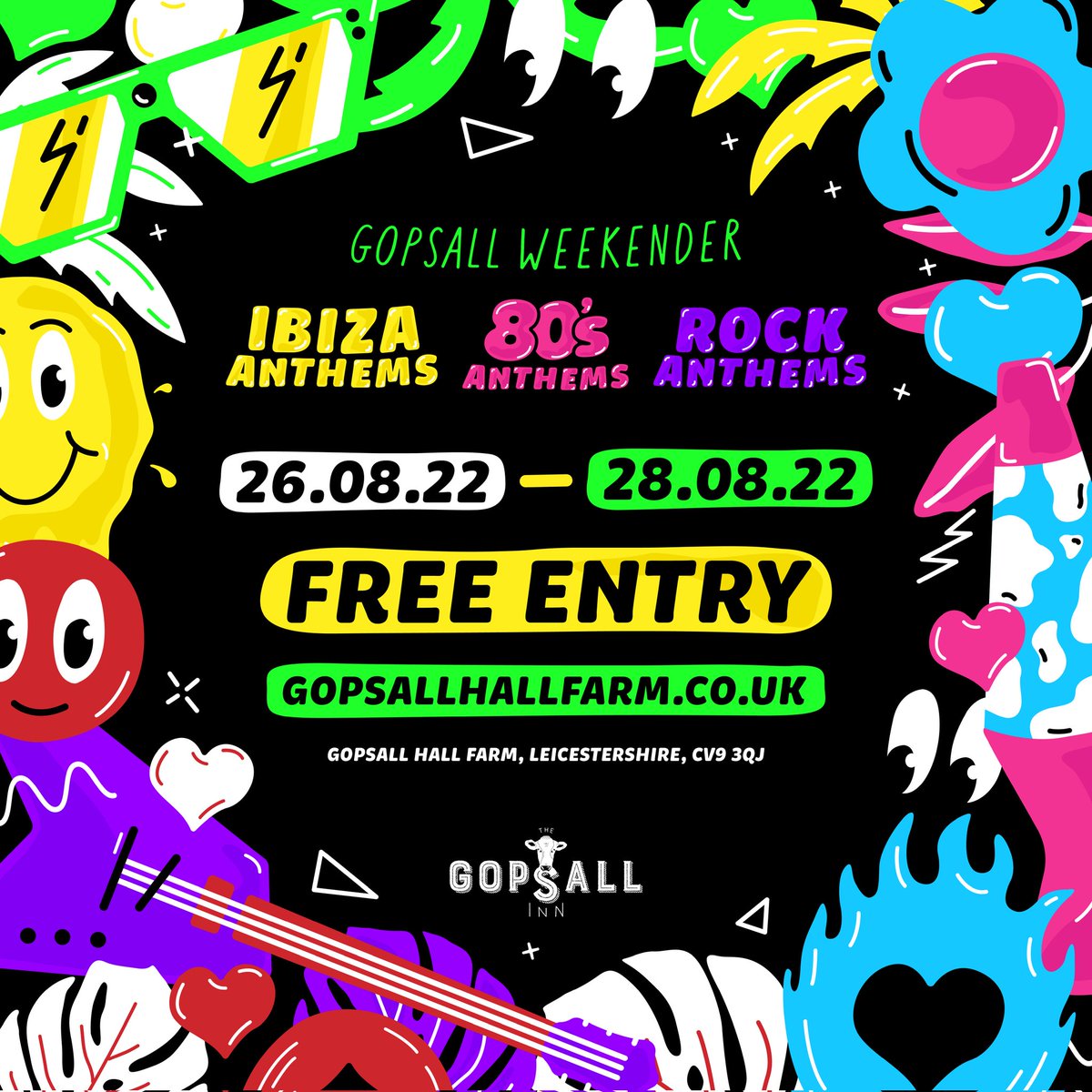 GopsallInn's tweet photo. This weekend, live from the @GopsallInn ✨🎷🎸🍻 https://t.co/Q04TIPEYgF