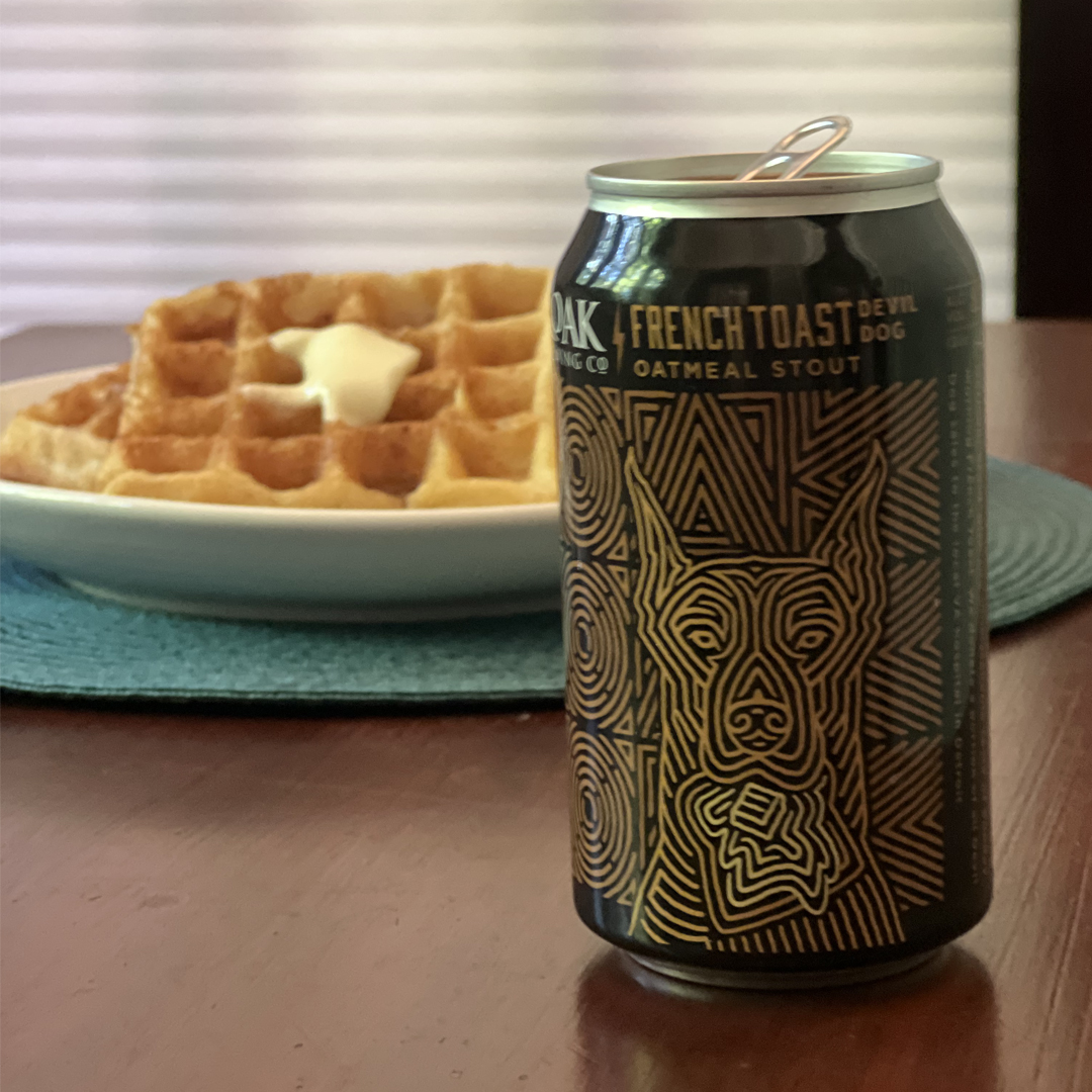 Enjoy some French Toast in your waffles. #NationalWaffleDay #craftbeer #craftbeerlife #drinklocal #craftbeerlover #beerlovers #puremichigan #DevilDog #FrenchToast #oatmealstout #Marshall