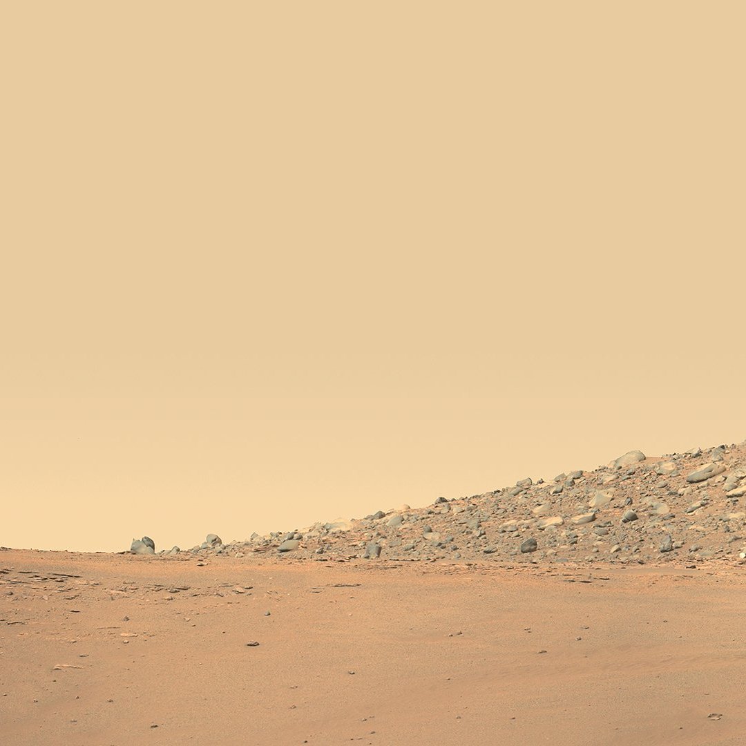 From Mars this morning.