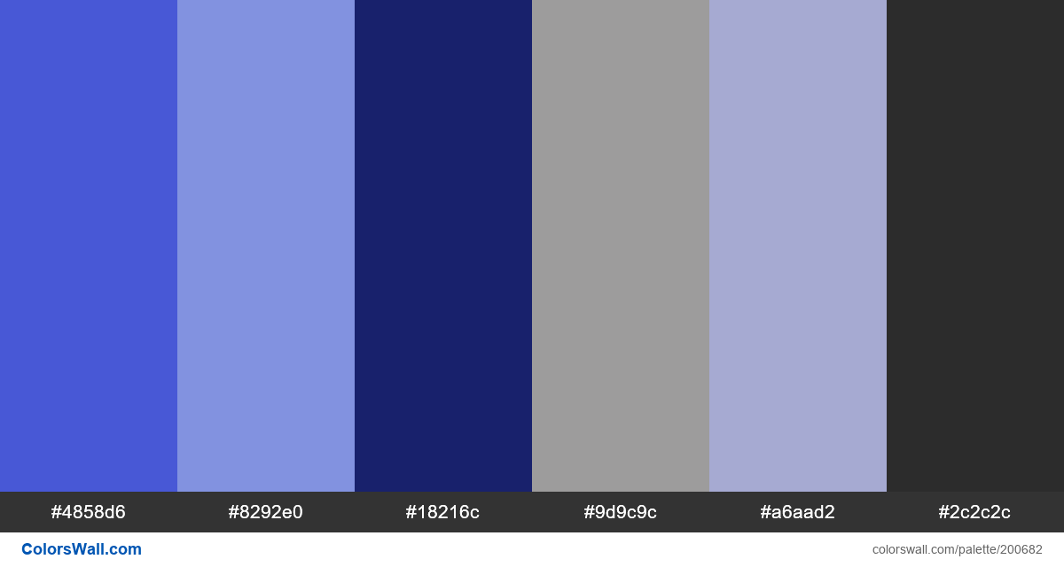 colorswall's tweet photo. Dashboard ui dashboarddesign webdesign sales management #4858d6, #8292e0, #18216c, #9d9c9c, #a6aad2, #2c2c2c #colors #palette https://t.co/Tn9yYi2GqI https://t.co/oNb9CRHCjV