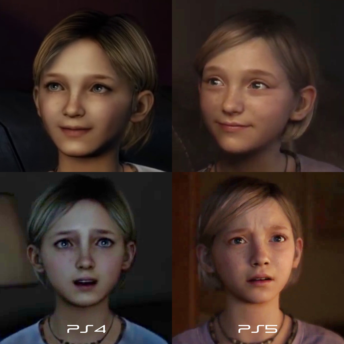 The Last of Us Part I Remake - Remastered Vs Remake Comparison Sarah Death  Scene 