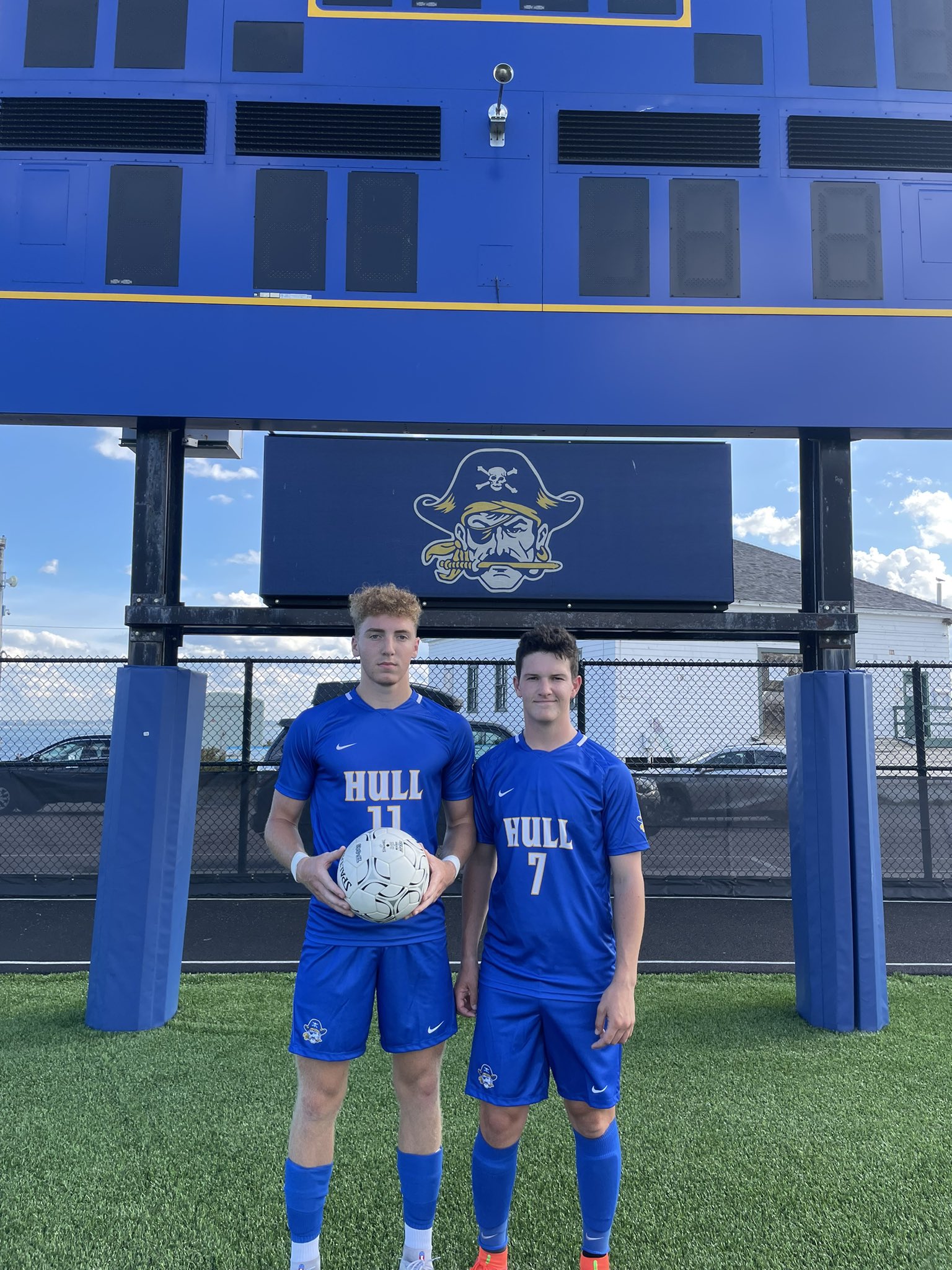 Hull Pirates News on X Captains Jack Burke and Rob Casagrande show off our new uniforms before their first scrimmage of the year Beautiful day for some soccer Get to the GUT