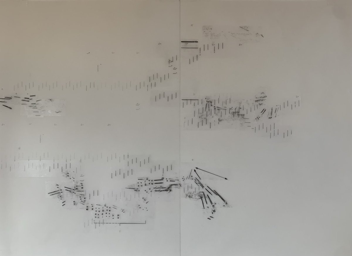 chloeleaper2's tweet photo. Exploring visual/written language meetings#bookart #abstractdrawing #mountainart #abstractart #deleuze #rockart #matrixialborderspace #murmuration #cuniform #pictogram #glyph #contemporary drawing https://t.co/xGqd282WYu